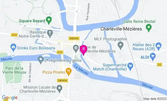 Localisation Restaurant Bar Le Steven