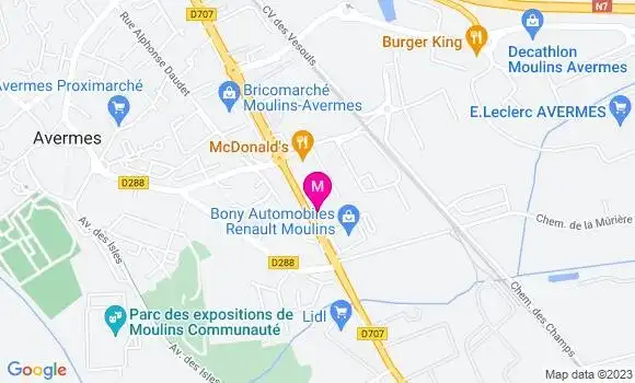 Localisation Pizzeria Le Florian