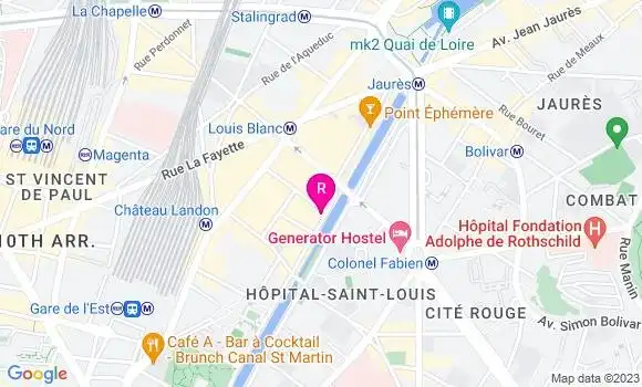 Localisation Restaurant  Bizz