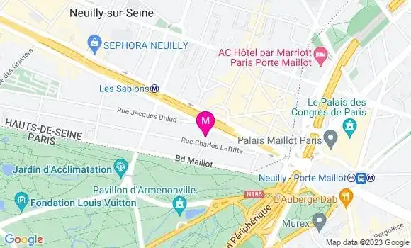 Localisation Restaurant Hôtel Le 5 Particulier