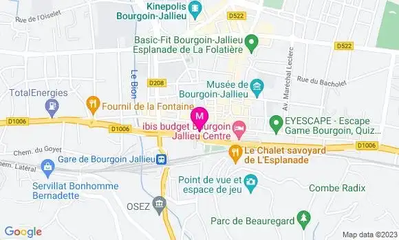 Localisation Restaurant  La Sanza