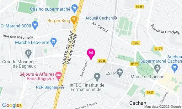 Localisation Restaurant  Le Lorada
