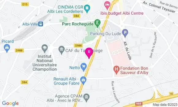 Localisation Restaurant  Le Cactus