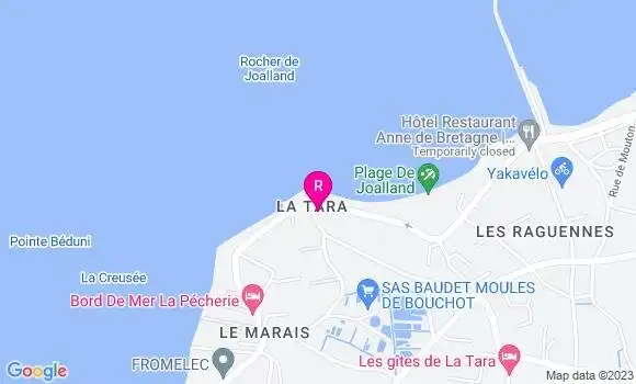 Localisation Restaurant  La Tara