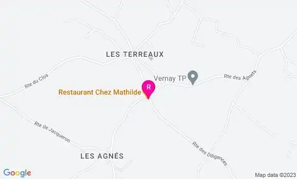 Localisation Restaurant  Chez Mathilde