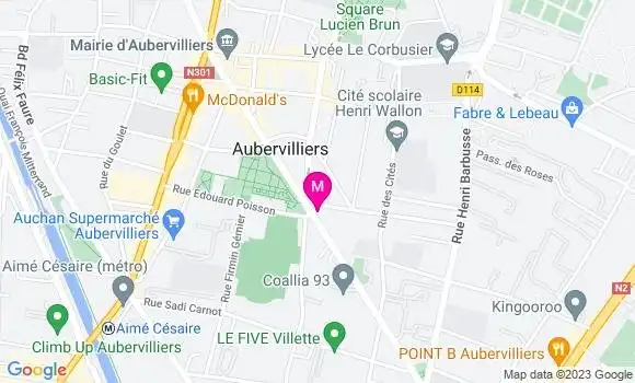 Localisation Brasserie L
