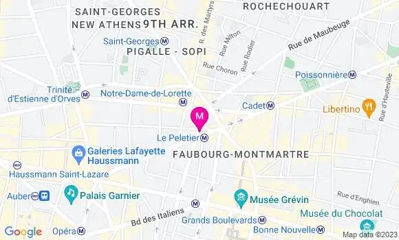 Localisation Restaurant  La Gargamelle