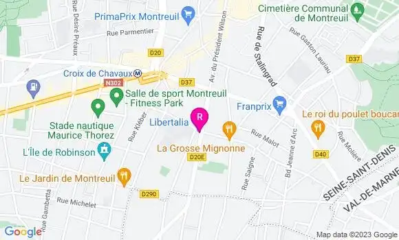 Localisation Restaurant Bar L