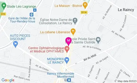 Localisation Restaurant  Le Bear