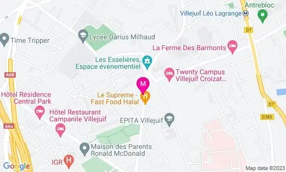 Localisation Restaurant Bar La Rotonde