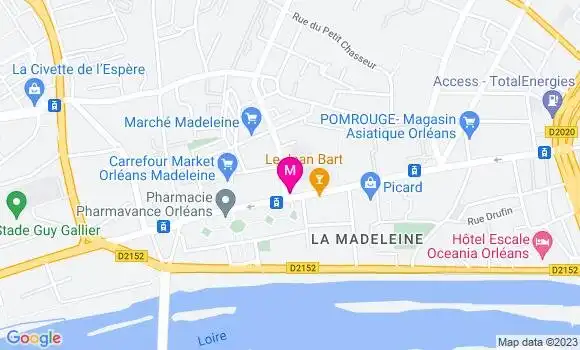 Localisation Restaurant  Les Quatre Mains
