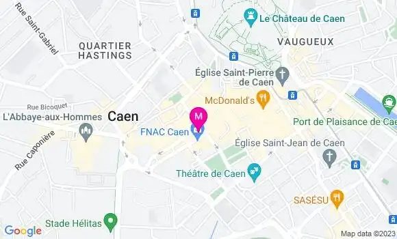 Localisation Restaurant  Aux Grands Hommes