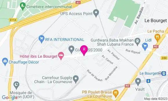 Localisation Restaurant  Le Bambou