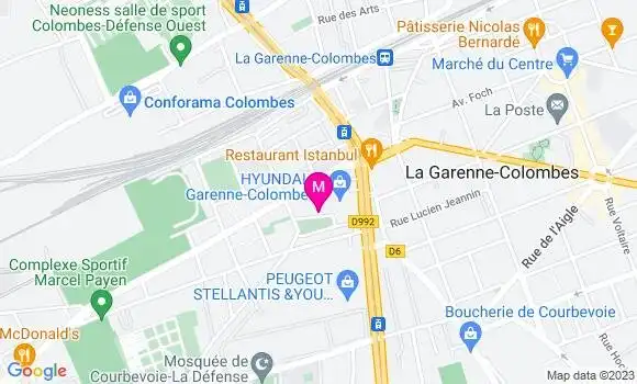 Localisation Restaurant  Le Charlebourg