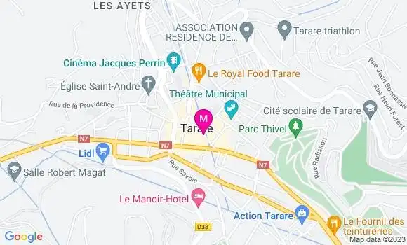 Localisation Restaurant  L