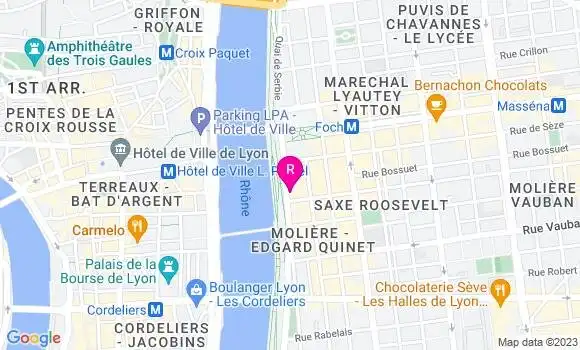 Localisation Restaurant  Modulo