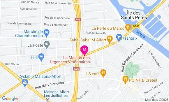 Localisation Restaurant  Le Chaves