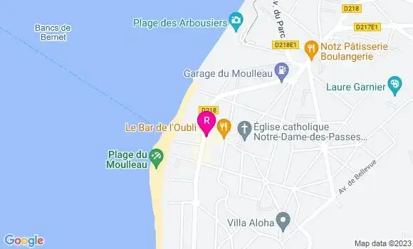 Localisation Pizzeria L