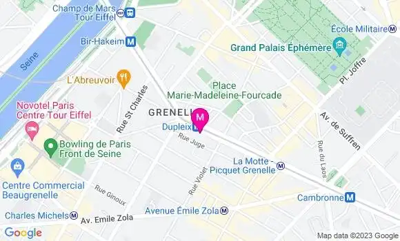 Localisation Restaurant  Les Prolongations