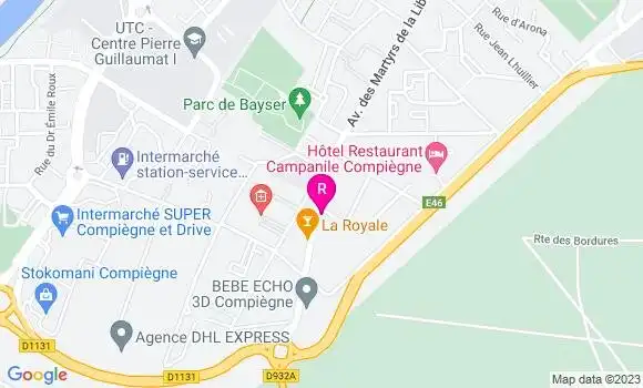 Localisation Restaurant  Le Cordelier