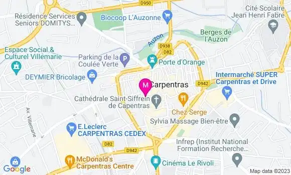 Localisation Restaurant  La Petite Fontaine