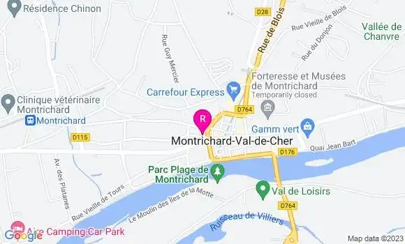 Localisation Brasserie Café du Commerce