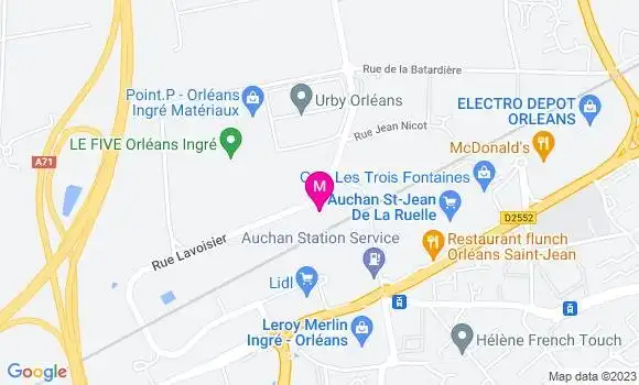Localisation Bistrot C Dubs