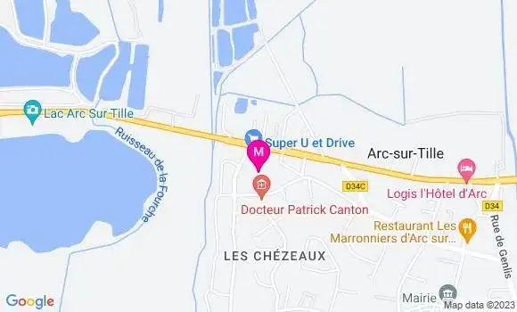 Localisation Restaurant  La Table d