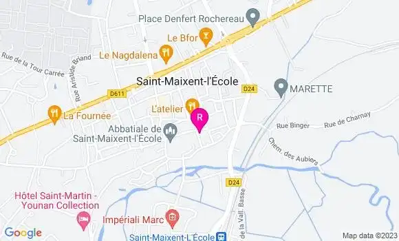 Localisation Restaurant de l