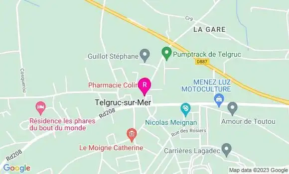 Localisation Restaurant  Relais de la Presqu