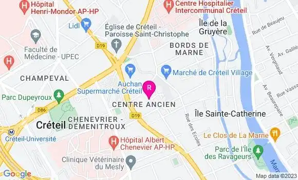 Localisation Restaurant Grill Café de la Mairie
