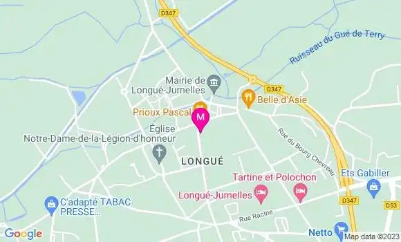 Localisation Pizzeria La Philippiere