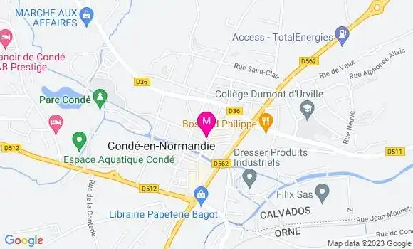 Localisation Pizzeria Les Trois Ecus
