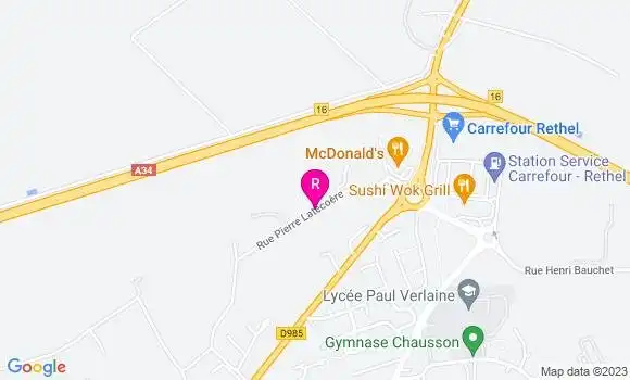Localisation Restaurant  La Table de Sandorine