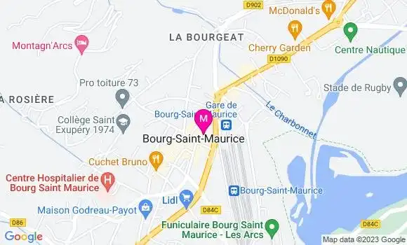Localisation Restaurant  La Tartiflette
