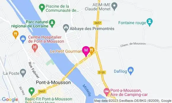 Localisation Restaurant  Le B29
