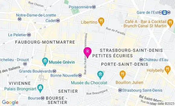 Localisation Café aux Fourreurs