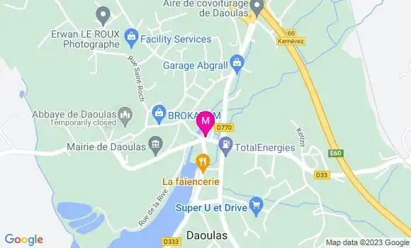 Localisation Restaurant  Le Valy