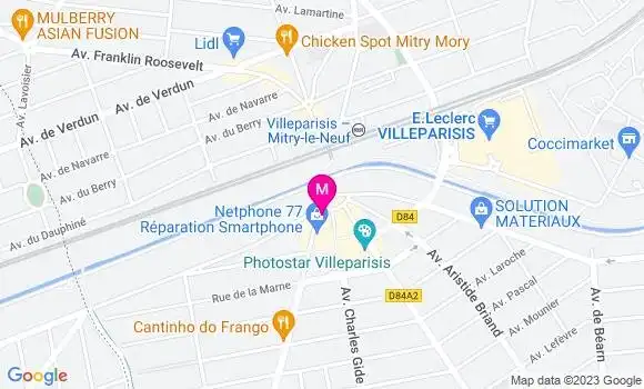 Localisation Café Le Marche