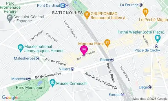 Localisation Restaurant  Les Frérots