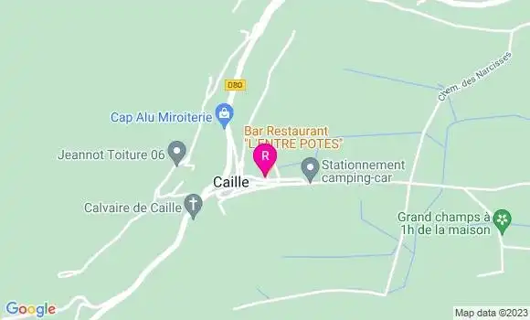 Localisation Auberge du Baouroux