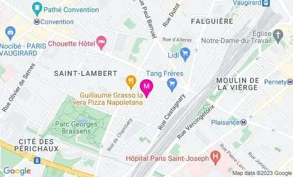 Localisation Restaurant  Le Grand Pan