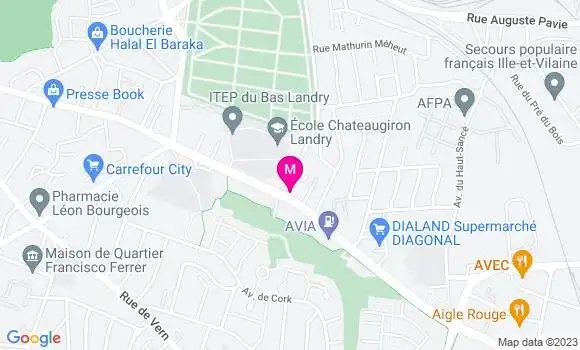 Localisation Restaurant  Au Quotidien