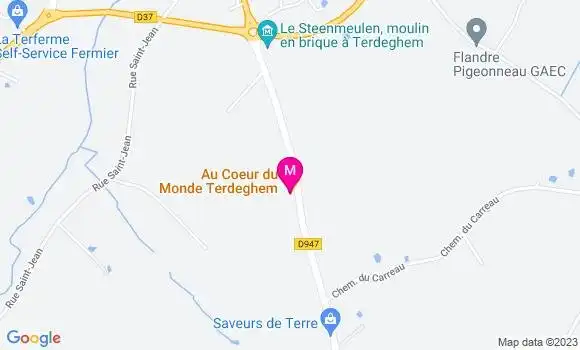 Localisation Restaurant  Au Coeur du Monde