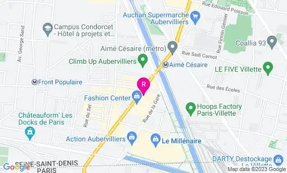 Localisation Restaurant Chinois Afa