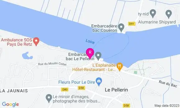 Localisation Crêperie L