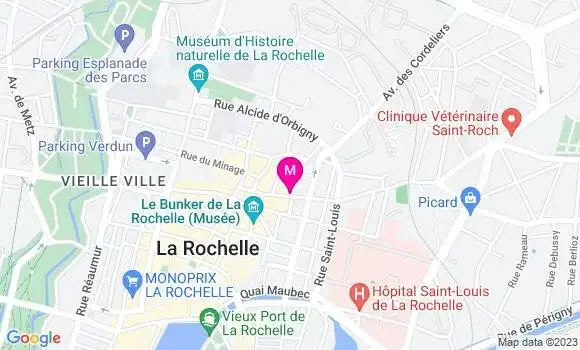 Localisation Restaurant  Café Rondeau