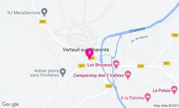 Localisation Restaurant  Café Portebleue