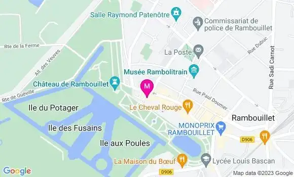 Localisation Restaurant  La Maison Blanche