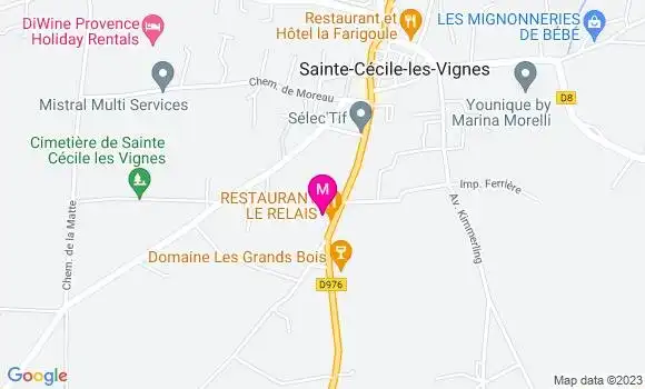 Localisation Restaurant  Le Relais